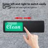 Dirty Clean Dishwasher Magnet Easy to Read Slide Dish Washing Machine Dirty Clean Magnetic Indicator Acrylic Sign Kitchen Decoration
