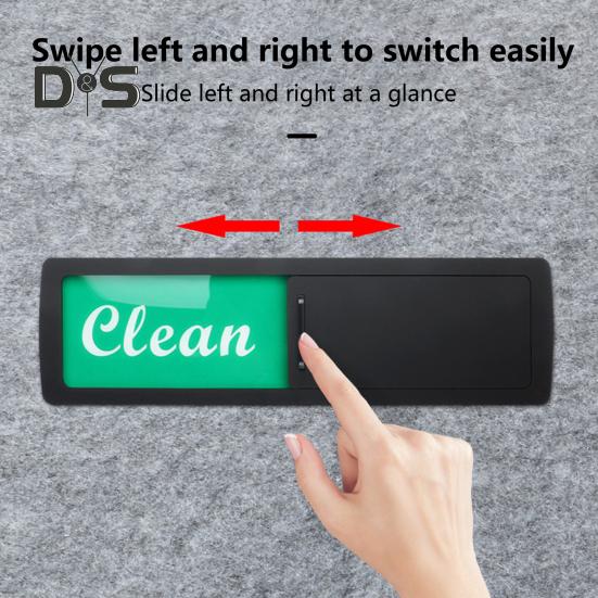 Dirty Clean Dishwasher Magnet Easy to Read Slide Dish Washing Machine Dirty Clean Magnetic Indicator Acrylic Sign Kitchen Decoration