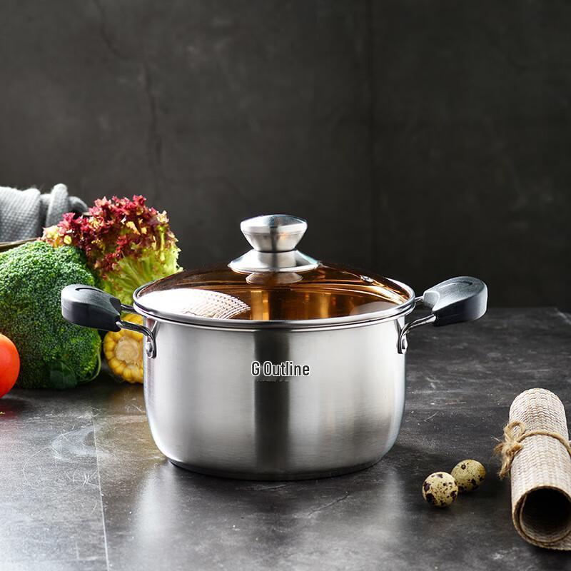 Sigang Stainless Steel Double Handle Soup Pot