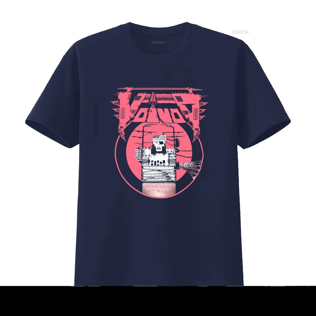 VOIVOD DIMENSION HATROSS T-Shirt Baumwolle Schwarz für Größe S 5XL vintage Gewaschen Atmungsaktiv mode streetwear Dehnbar homme Weich
