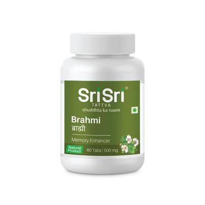 Sri Sri Brahmi - Ayurvedic Natural Product, 60 Tabs | 500 Mg