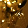 Solar Copper LED Firecracker String Lights – Multi-Function Christmas Tree Decorations