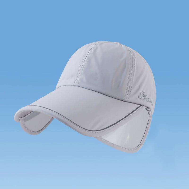 Summer Sun Protection Hat For Women Large And Wide Brimmed Outdoor Sports Sun Hat Open Top Fedora Hat Ponytail Hat