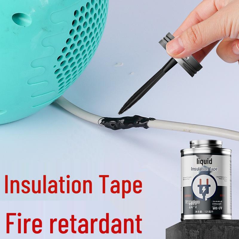 High Temp Waterproof Electrical Insulation Tape - Flame Retardant Liquid Adhesive for Circuit Repair