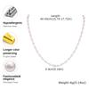Imitation Pearl Necklace for Women, Stainless Steel Clavicle Chain, Exquisite Choker, Banquet Gifts Jewelry