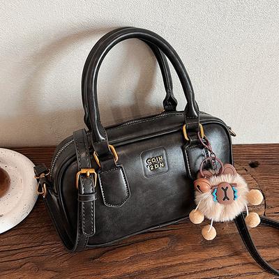 British Retro Fashion Pillow Bag Women's Autumn and Winter New Commuter Versatile Portable Simple Shoulder Messenger Bag