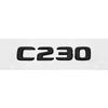 ABS Car Rear Trunk Emblem 3D Letters Tail Box Sticker Badge for Mercedes Benz C32 C36 C55 C63 C200 C220 C230 C Class W204 W205 KS6