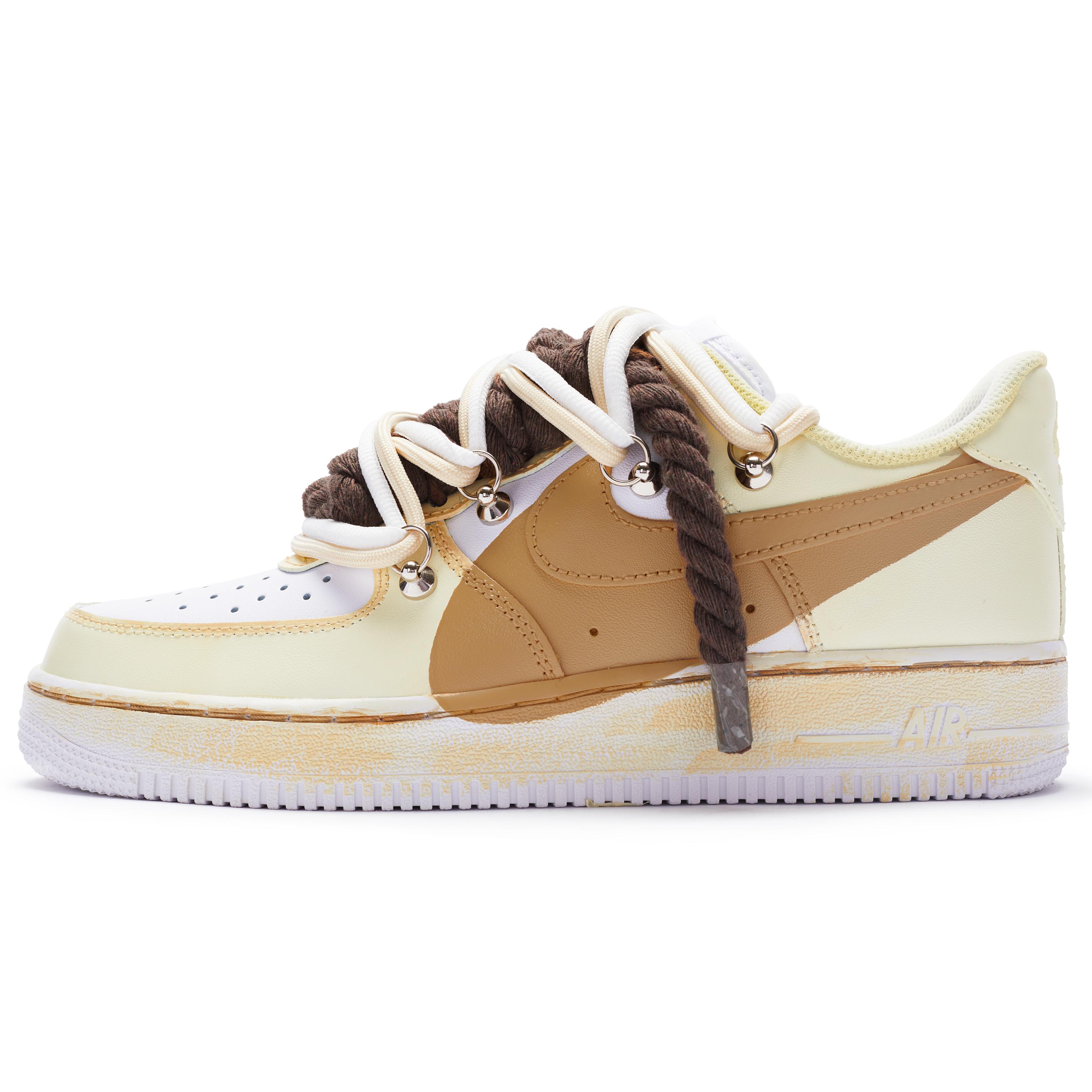 

Nike Air Force 1 07 Air Force 1 T10 Leather Slip Resistant Abrasion Resistant Low top Skateboard Shoes Men s CW2288-111(Team80- T10 ) 40