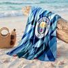 Asciugamano da Spiaggia in Microfibra con Stampa Manchester City Asciugatura Rapida Assorbente Grande Asciugamano per Spiaggia Nuoto Viaggio