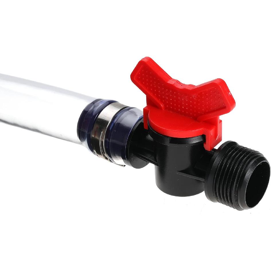 Fuel Filler Jug Hose with Ball Valve Shut Hose Kit for Fuel for Jegs Jugs for LC2 Jugs for Scribner Fuel Jugs Fuel Container Fuel Tank with Hose