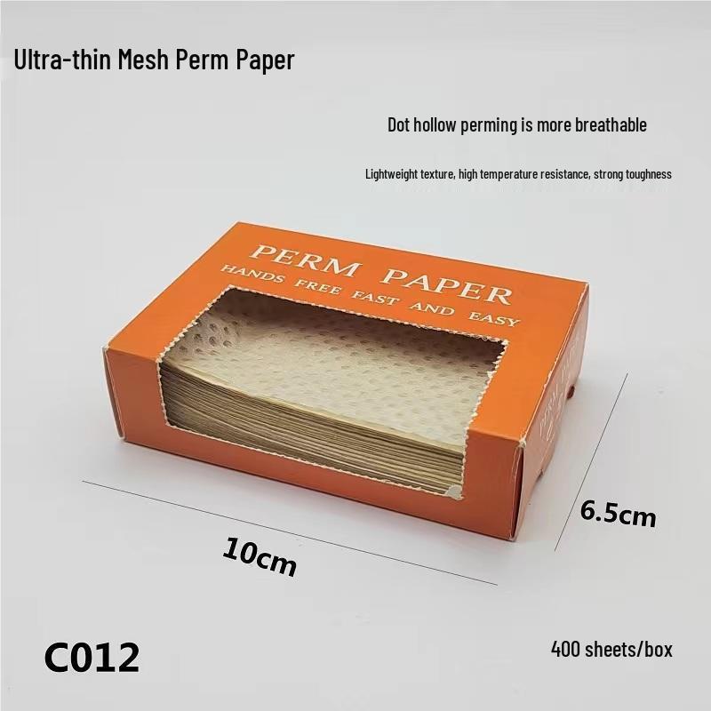 Aivenjia Multi-functional Ultra-thin Mesh Perm Paper for Hairdressing - Hot & Cold Perm, Lengthening Electric Hair Paper