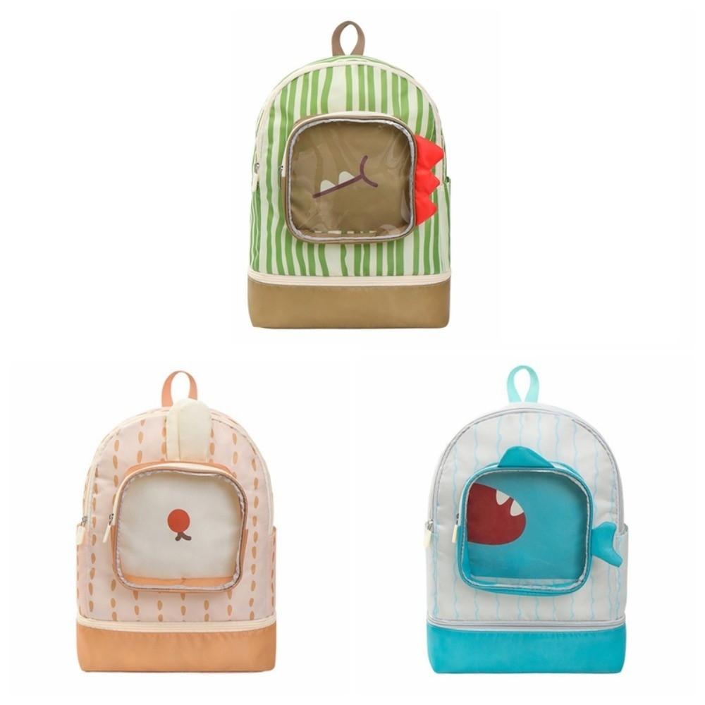 Dry Wet Separation Swimsuit Storage Bag Cute Shape Portable Beach Backpack  Kids