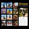 2026  Daily Calendars New Year Calendar With Holidays Weekly Hanging French Bulldog 2026 Calendar Planner For Home Office