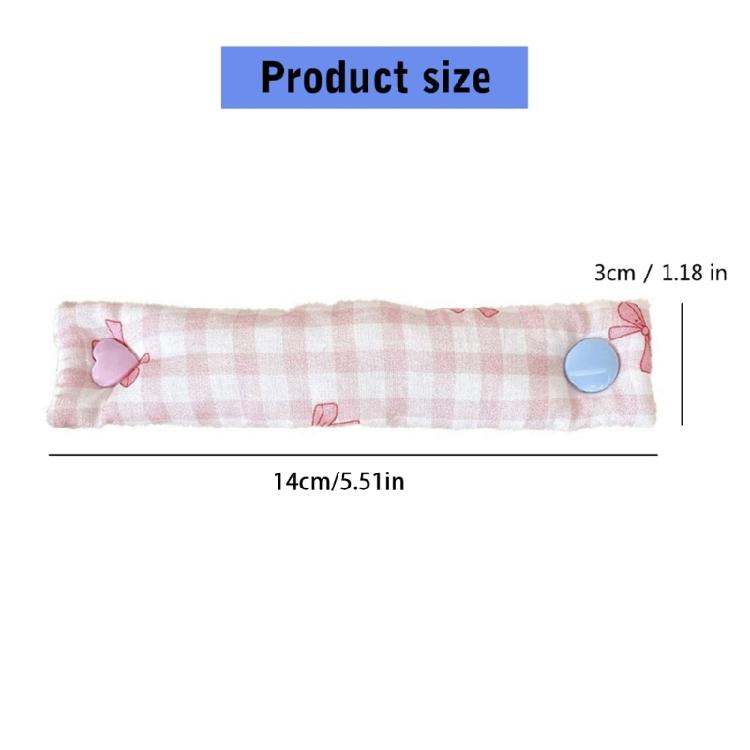 1PC Efficient Cloth Cable Straps Earphone Organizers For Chargers Headphones Data Wires Floral Cord Management System