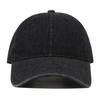 High Quality Solid Color Denim Baseball Cap Snapback Hat Women Men Adjustable Vintage Washed Cotton Dad Hats Casquette 2025