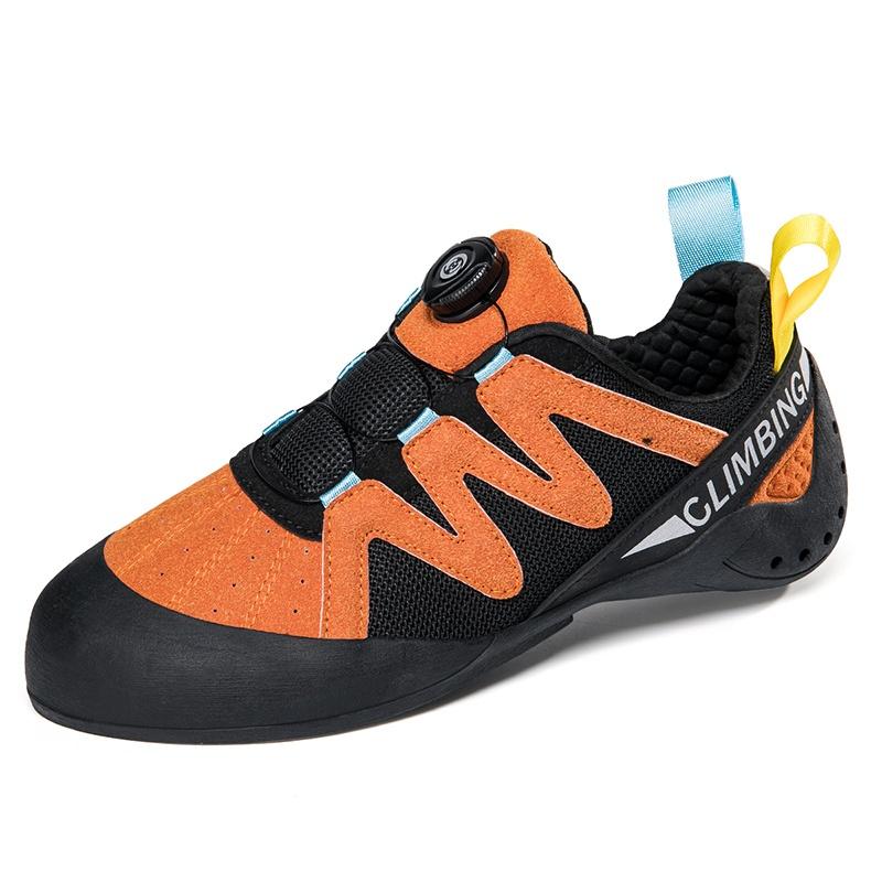 Unisex Rotary Dial Rock Climbing Shoes