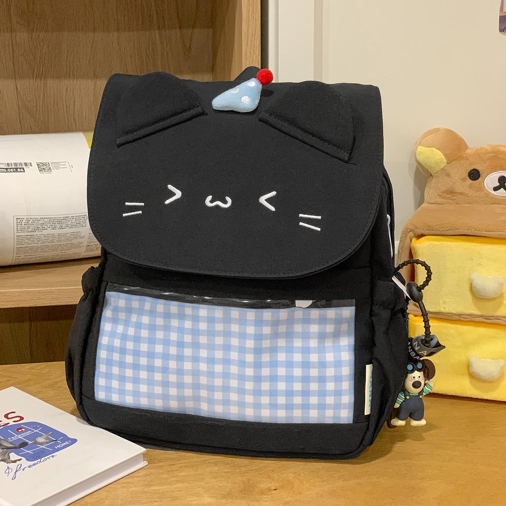 Schoolbag Summer Limited Milk Fufu Light Yellow Plaid 1-1 Year Old Children Travel Small Backpack Sweet Girl Exclusive Shopping Backpack