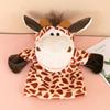 Hand puppet toy animal gloves mouth action plush doll