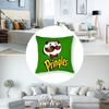 Bearded P-Pringles Pillow Case 3D Print Polyester Fiber 40*40cm Home Sofa Throw Decoration Festival Gift