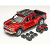 1/24 Scale Ford Raptor Pickup F-150 Alloy Car Model Simulation Off-Road Vehicle, Boy Gift, Sound and Light Children's Toy Ornaments
