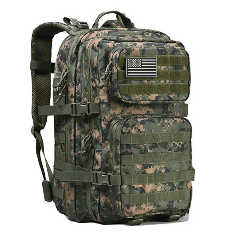 Outdoor P Attack Tactical Backpack L Multifunctional Large Capacity Wilderness Camping Mountaineering Backpack