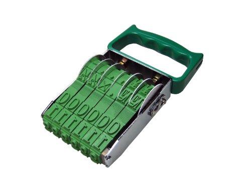 Sanbi Techno Touch Rotary Stamp, 6-Line Roman Font, Mincho Font, First Issue, TK-006