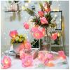 Battery Operated Outdoor Lamp Rose String Light Flower Fairy Light Light String Wedding Decoration