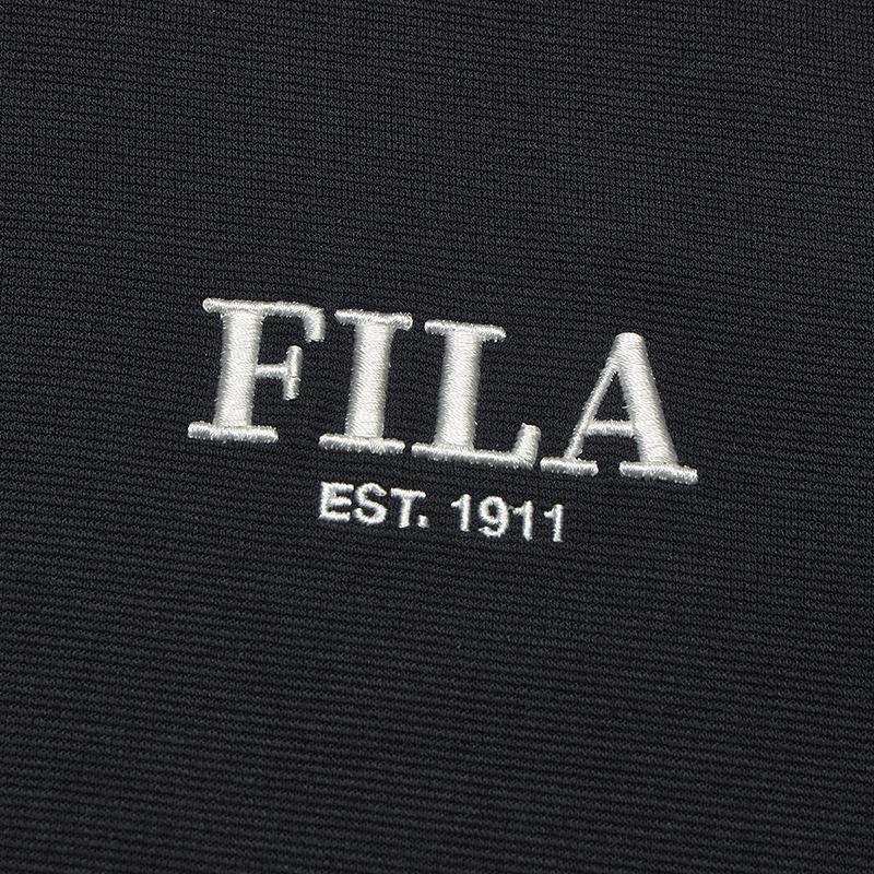 FILA Original Classic Basic Simple Striped Zip Collar Knitted Long Sleeve Jacket Women jackets F11W619508F-NV