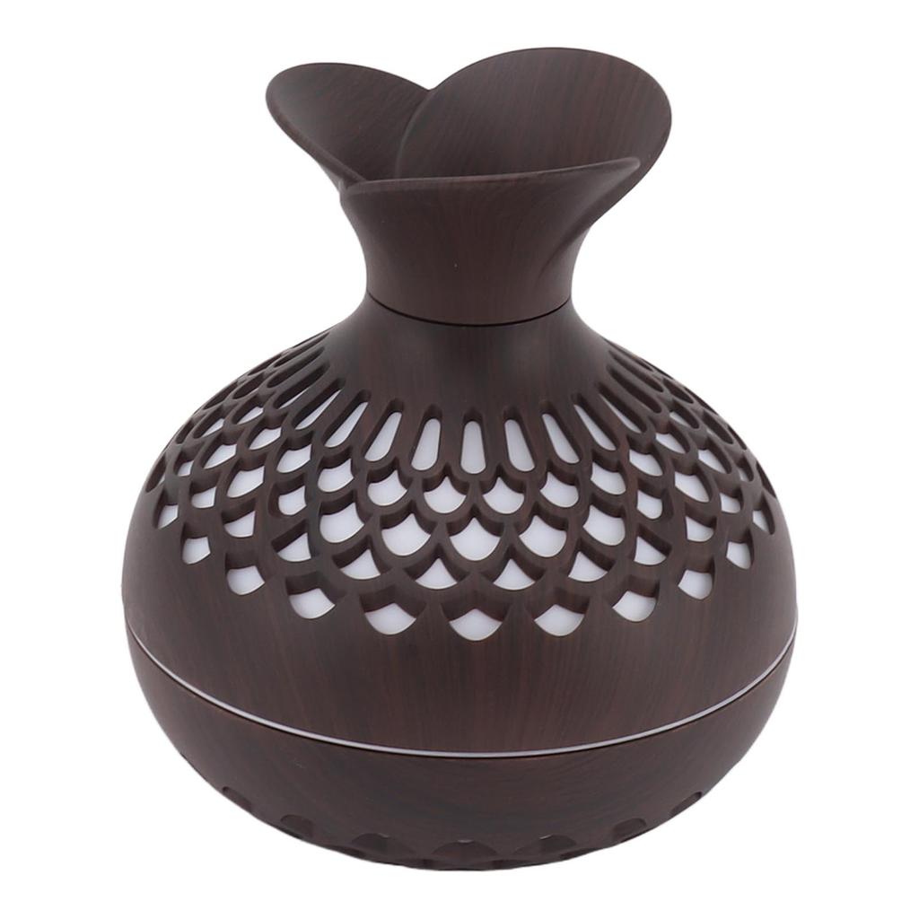 2.5W Scent Diffuser 300ml USB Powered Silent Operation Flower Vase Shape Aroma Humidifier for