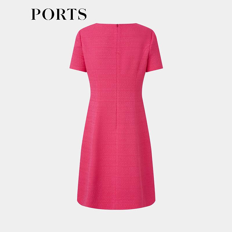 PORTS Women's Summer Commuter Style Simple Midi Dress