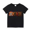 2026 Summer Hot Style Harajuku Anime Crew Neck Loose Casual Parent-Child Short Sleeve Top One Piece Luffy Cool Unisex T-Shirt