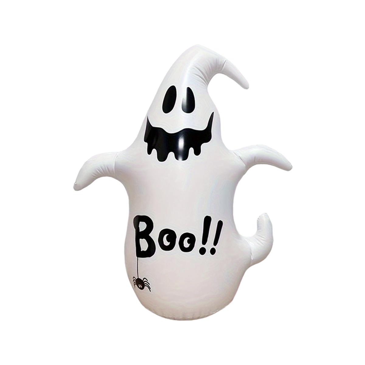 

Экологически чистая надувная тыква-привидение-неваляшка для украшения на Хэллоуин