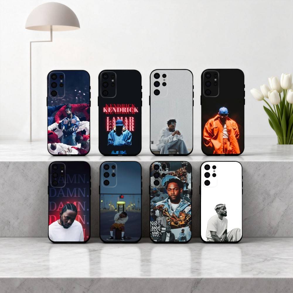 K-Kendrick-K Rapper L-Lamar-R Phone Case For Samsung S25,24,23,22,30,21,10,9,Ultra,Plus,Lite,FE,4,5 G Soft Black Case