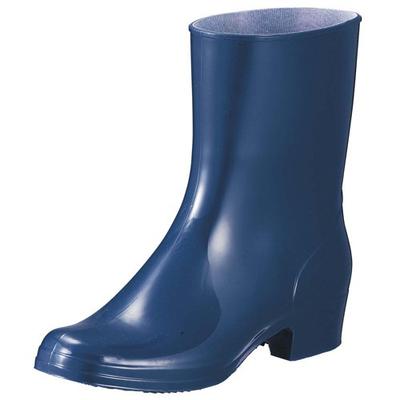 Fukuyama Rubber Leichte PVC Arbeitsstiefel Maron Stiefel Marine Damen P-C 23.5cm