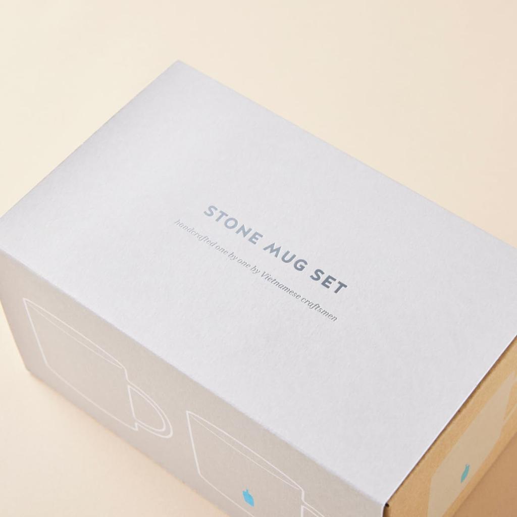 Blue Bottle Coffee Stone Mug Set