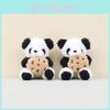 Charmante Zachte Koekje Panda Pluche Pop Sleutelhanger Accessoire Schattige Beer 11cm