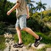 Pánské kožené outdoorové sandály velké velikosti letní pánská móda outdoorové ležérní plážové sandály s protiskluzovou úpravou