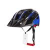 Mountain off-road bicycle integrated windbreaking peaked brim riding helmet