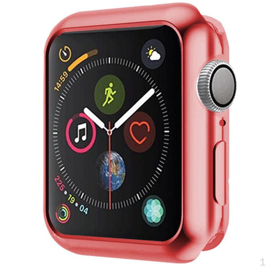 

40mm Soft TPU Protective Cover for Watch красный