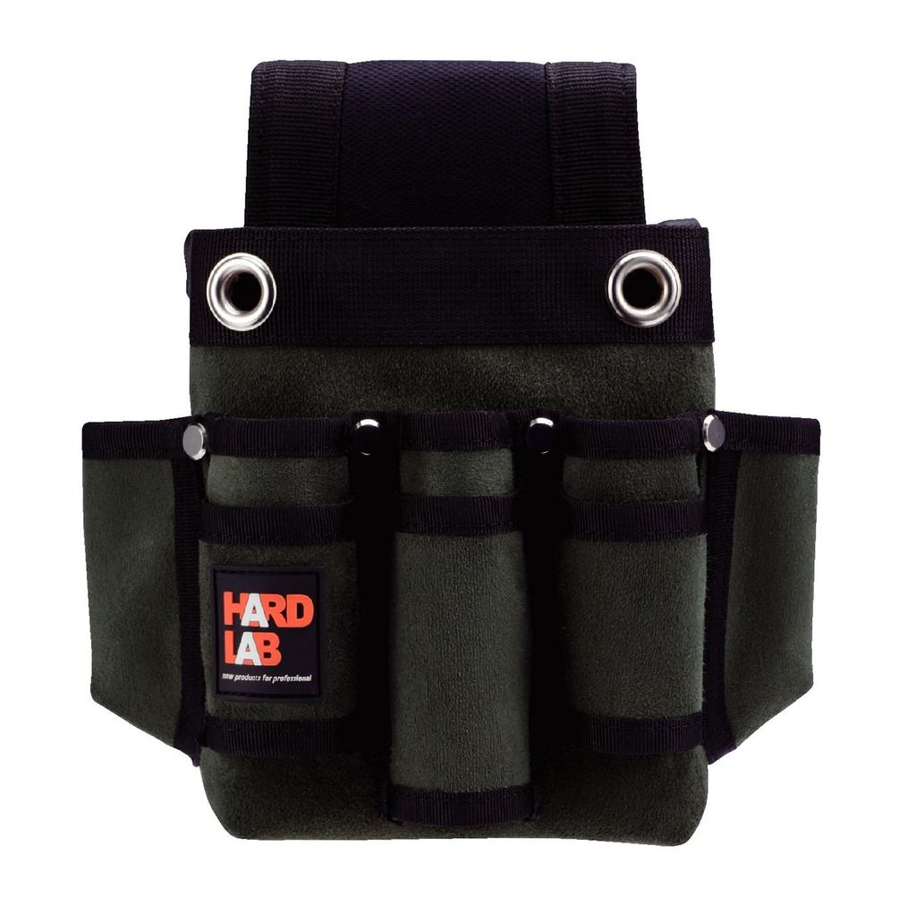 Kozuchi Hard Lab Waist All-Purpose Pouch, Green, HL-202G