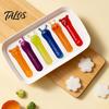 Nonstick Chocolate Making Supplies Baby Popsicle Mold, Bear/Rabbit Shape Easy Release Soft Reusable Cake Decorating Molds Silicone Flexible