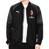 Puma Printed Color-Block Baseball Collar Casual Manchester City Player Jacket Unisex Black