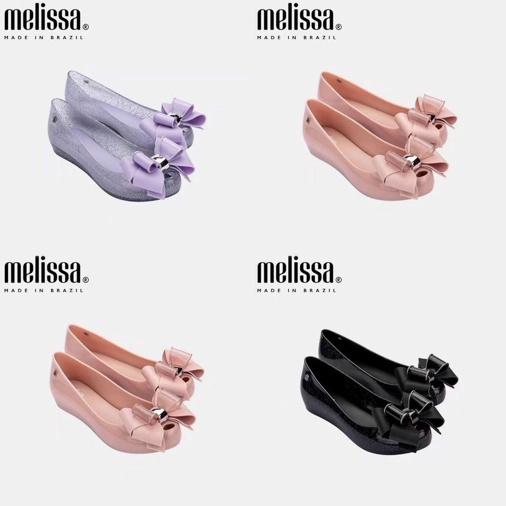 Melissa Women's Peep-toe Bow Wedge Sandals - 2025 Spring/Autumn Collection