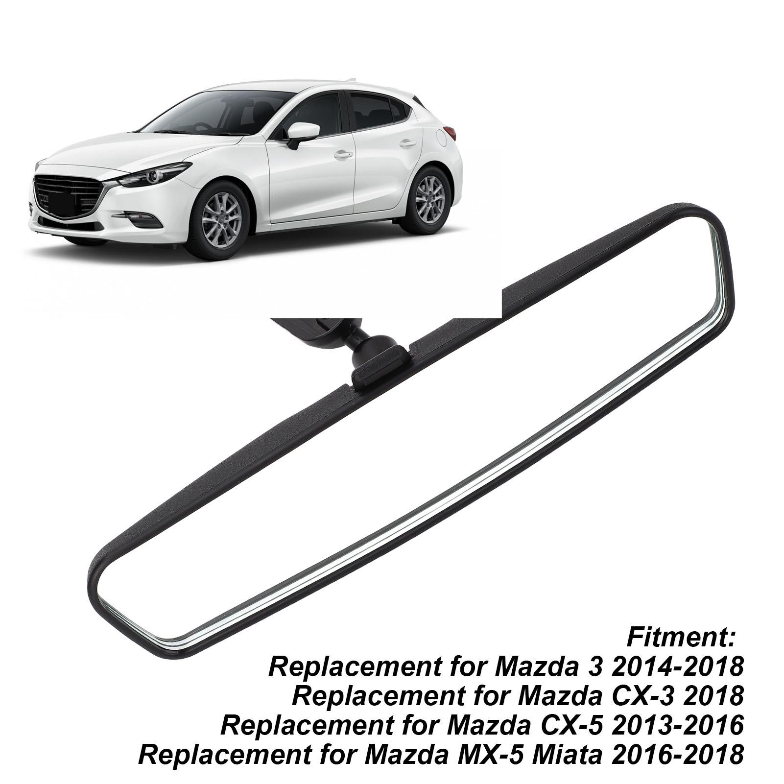 

Interior Rearview Mirror KD53‑69‑220B Car Inner Rear View Mirror Replacement for Mazda 3 CX‑3 CX‑5 MX‑5 чорний