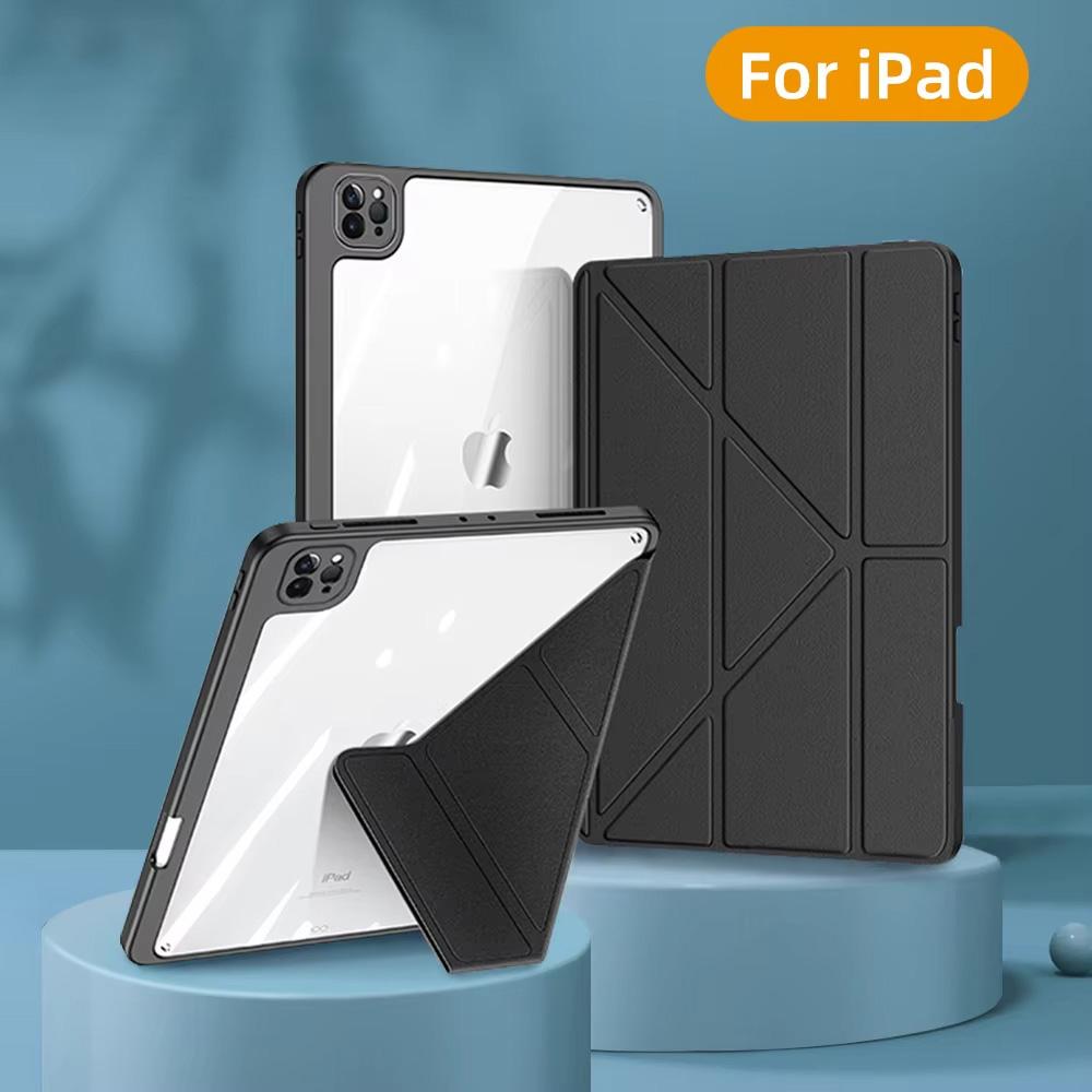 For iPad 10.2 Gen 9/8/7 Case iPad Gen 11th 10th Air 13 11 M3 M2 Air 5 4 Pro 13 M4 Pro 11 12.9 5th 4th Cases Cover