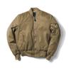 Giacca da pilota militare Normanlong MA1: Giacca da baseball Air Force classica da uomo, spessa, autunno-inverno