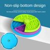 Classic Pet Slow Feeder Bowl Food Choking Cat Dog Bowl Puzzle Feeders Non Slip Food Feeding Dishes Healthy Pets Spin Board Pet Supplies