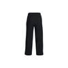 Under Armour Unstoppable Solid Color Elastic Waist Straight-Leg Sweatpants Women Bottoms Black 1376927-001