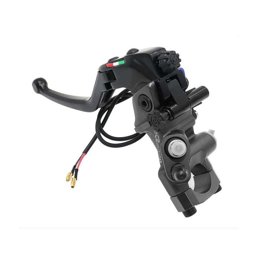 Left  Side CNC 19 RCS Motorcycle Brake Master Cylinder Cable clutch Radial Brake Pump 22mm Universal For Honda Yamaha Kawasaki Suzuki