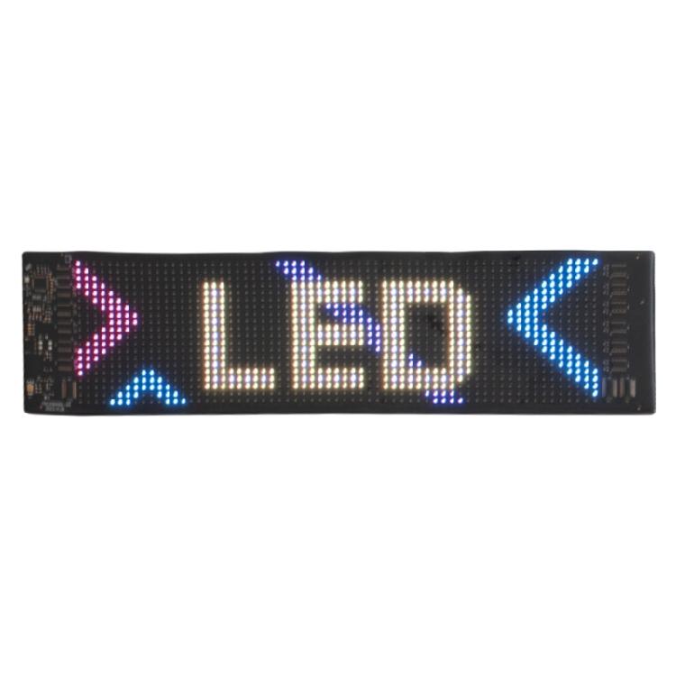 USB 5V Scrolling Led Matrixes Panel Waterproof App Programmable Flexible LED Sign